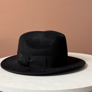 Gucci Black Wool Fedora Hat